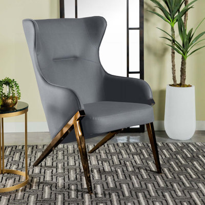 Fauteuil d'appoint rembourré Crendon