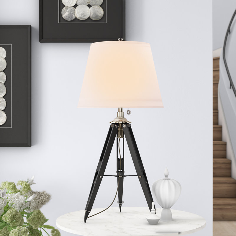 Holden Tripod Table Lamp, Ebony