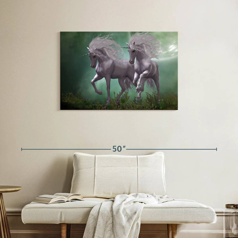 Amateurs de licorne, H 24 po x l 36 po