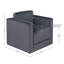 Fauteuil pivotant en polyester 30 po