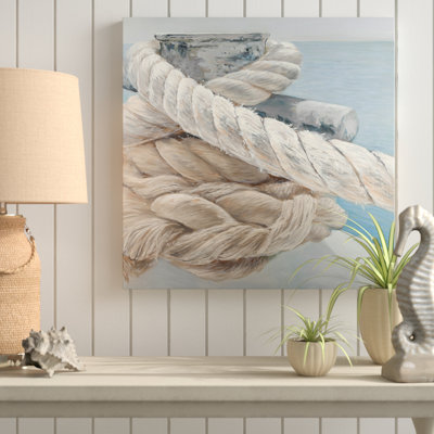 " Tie-Down Ropes Closeup "