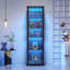 Vitrine à 5 tablettes en verre-433423607