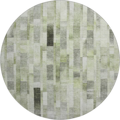 Premium Machine Washable Marasco AMF1630 Stripes Rug