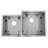 ZLINE 32 In. Jackson Undermount Double Bowl Kitchen Sink with Bottom Grid-54244409