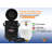 Flame King Gas Hauler Kit Protective Carry Case for 5LB Propane Tank Plus Adapter Hose for Camping