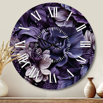 Horloge murale Shadowed Elegance Moody