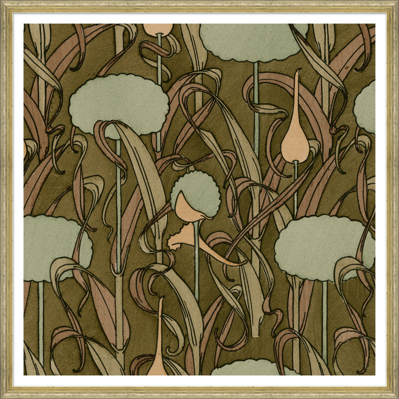 Textile Patterns From The 19th Century Giclee Print