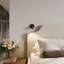 Spot noir mat Shura avec tête rotative, ampoule DEL intégrée, applique murale encastrée, 3500 K, 455 lumens-117968762-117968764