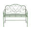 Banc de jardin extérieur Sunnydaze - vert-1090656750