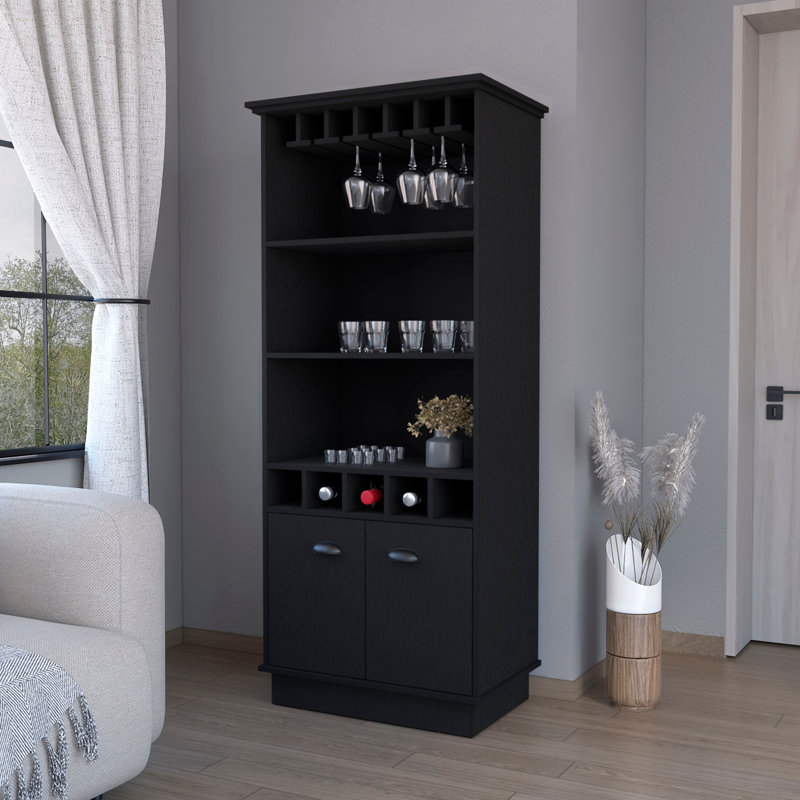 Glassware Rack Bar Cabinet
