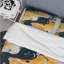 Literie jaune et noire Mid-Century Waves Fusion II-826018270