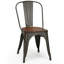 Chaise de salle à manger empilable 4 pièces-521104403