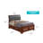 Elegant Oak Full Storage Bed For Stylish Homes