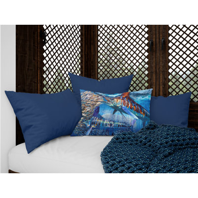  Coussin lombaire intérieur / extérieur Night Marlin