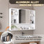 Miroir en aluminium