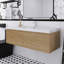 Meuble-lavabo mural 48 po avec comptoir en résine de pierre et tiroirs à fermeture en douceur-851400241-851400238