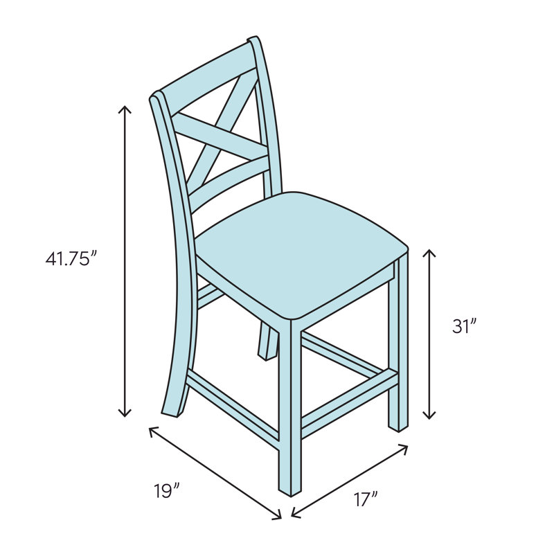 Tabouret de bar en vinyle avec dossier en vinyle Prompton Series, Noir