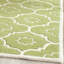 Tapis vert / ivoire en laine touffeté à la main Carolene-19274970