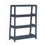Bibliothèque moderne moderne à 3 tablettes, présentoir en bois durable-129855038