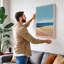 Serenity Coastal - Wrapped Canvas-1836458401-1836458406