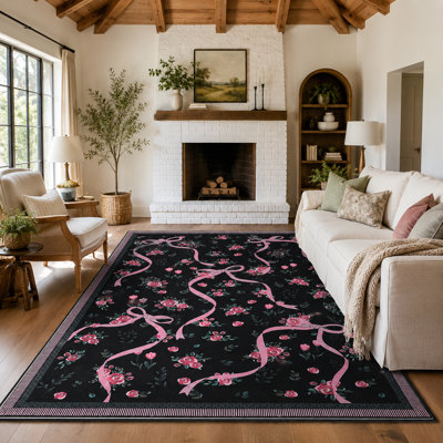 Tapis de salle à manger Bowknot