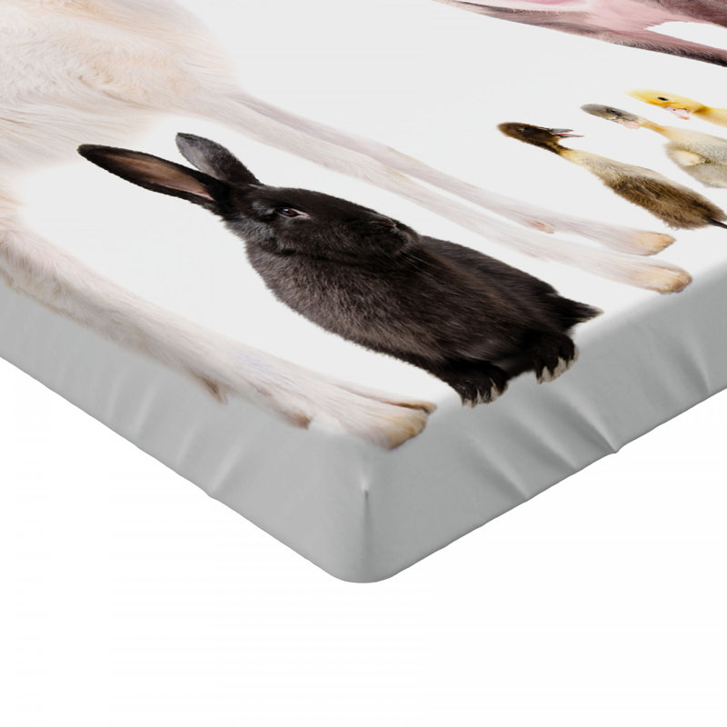 Microfiber Fitted Sheet, Twin Fitted Sheet