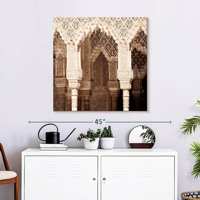 Nicci, les arches arabes, H 30 po x l 30 po