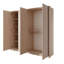 Aidi 4 Door Manufactured Wood Wardrobe