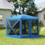 x 12 pi avec moustiquaire et abri de camping-113475450