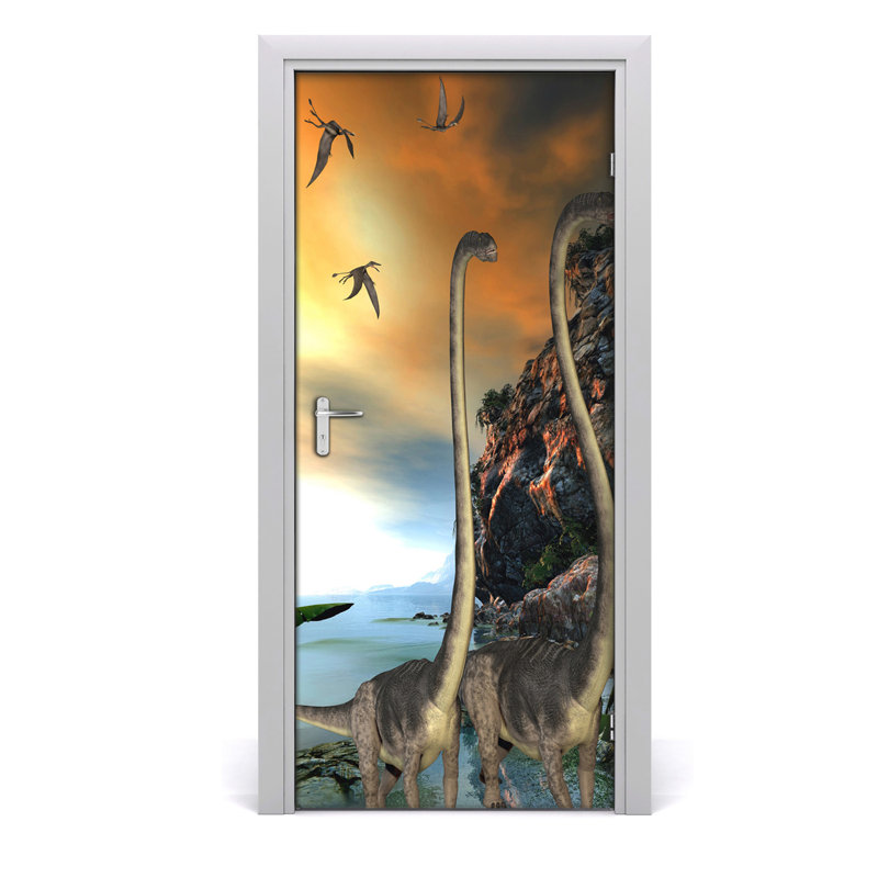 Dinosaurs Wall Door Decal