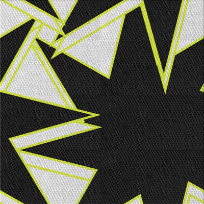 Noir Tapis décoratif