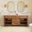 Marlie 72'' Double Bathroom Vanity with Quartz Top