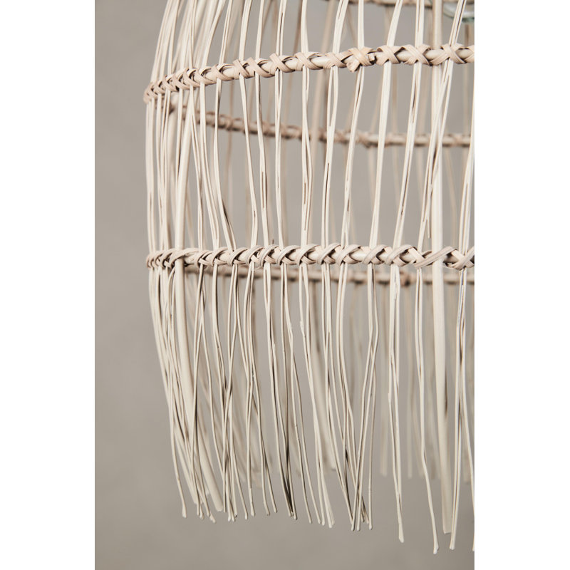 1 - Light Natural Brown Single Pendant