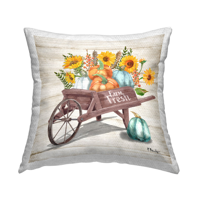 Coussin extérieur Farm Farm Wagon