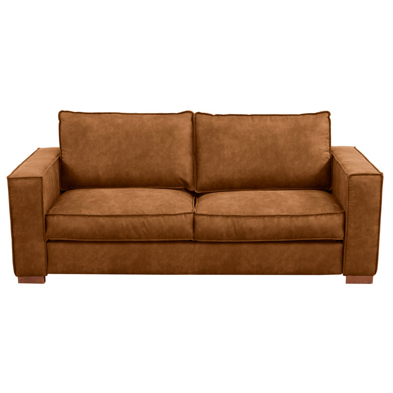 Maximina 2 Seater Sofa Bed, Chocolate