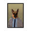 «Guy le berger allemand» par 5by5collectif - impression sur toile tendue-72456005-72456007-72456012