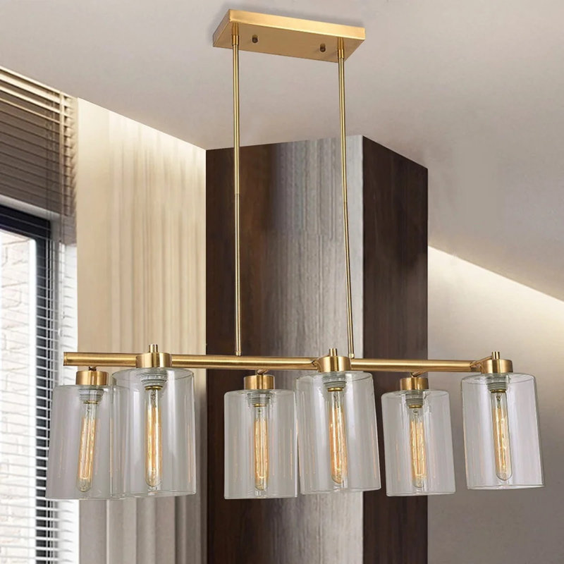 Lochlan 6 - Light Kitchen Island Pendant