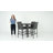 Anquette 5 Piece Bar Height Dining Set