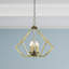 Lustre géométrique unique à 5 lumières Buckeys-22804447