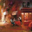 «Dinner for Two III», reproduction sur toile-72790623-72790631-29085501