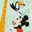 Disney Wallpaper Roll Girls Mickey Mouse Childrens Bedroom Green Pastel