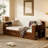 Multifunctional Daybed with Removable Desk, Storage Drawers & Hydraulic Side Table, Space-Saving Sofa Bed Frame-10368873-10368918