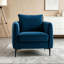 Fauteuil d'appoint simple en velours Accent Chair-77082009