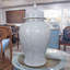 Gray Crackle Lidded Jar