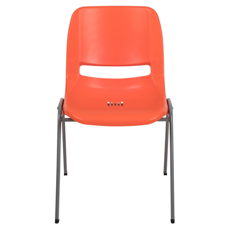 Chaises d'école Keaton, Gris, Orange, 5