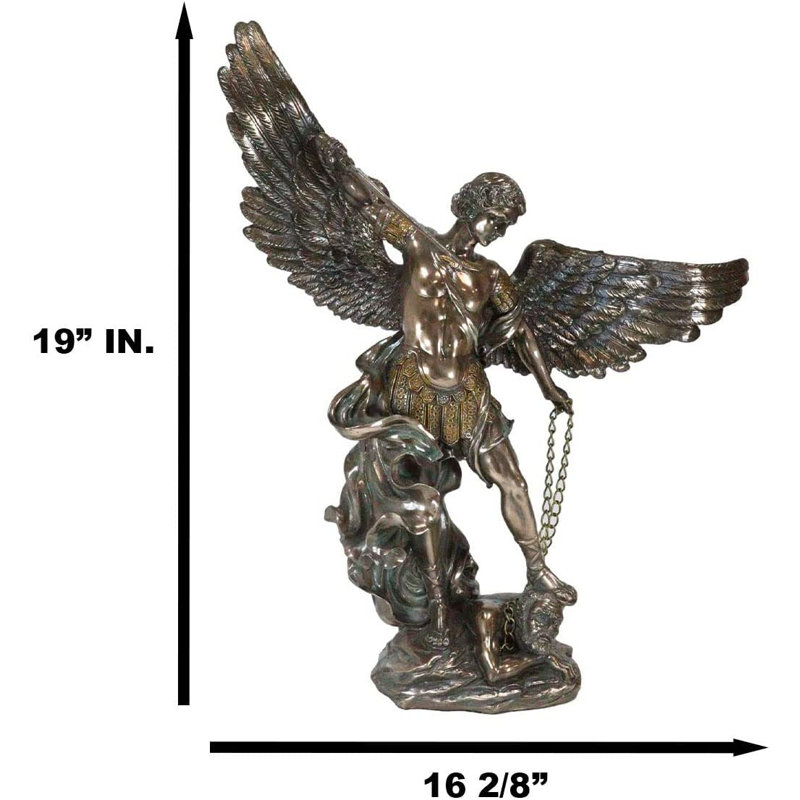 Statue de l'archange Saint-Léonard Leonel