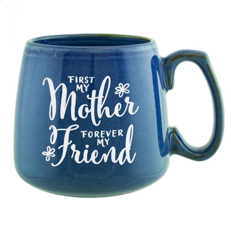 Tasse à café en céramique 16 oz First My Mother Sand