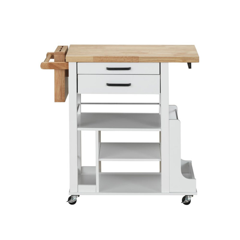 Chariot de cuisine en bois massif