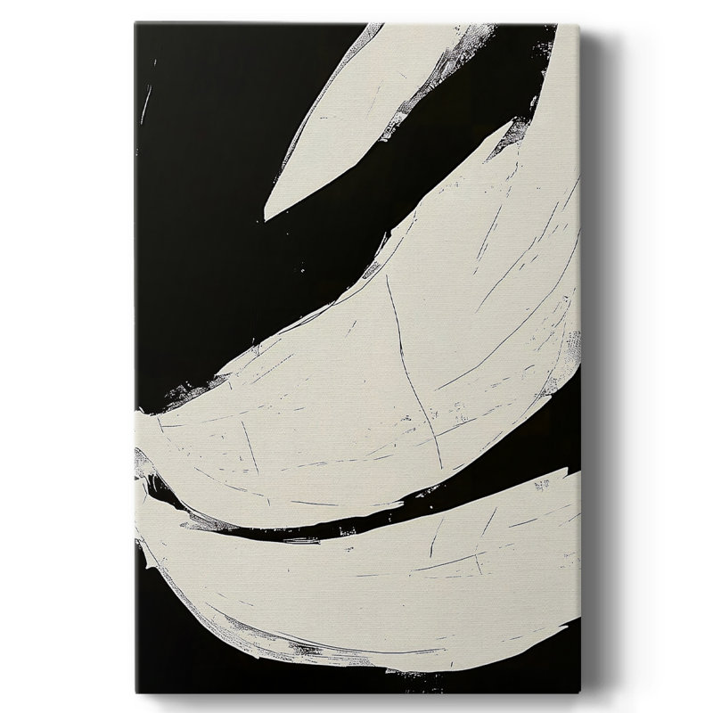Toile tendue abstraite CXI Gallery - prête à être accrochée, H 18 po x l 12 po