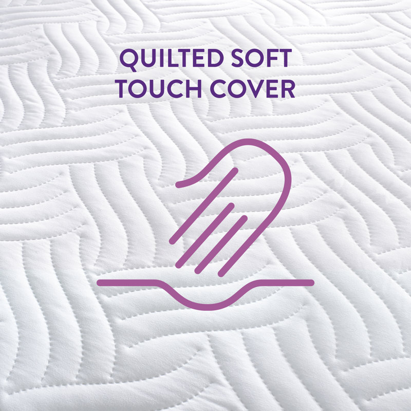 Slumberdown Complete Protection Anti Viral Quilted Mattress Protector Machine Washable, Kingsize (5')